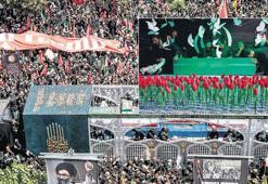 İran sokaklarında eski lidere veda