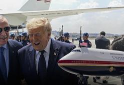 ABD Başkanı Trump NATO Zirvesi için Ankara'da! Havalimanında dikkat çeken diyalog