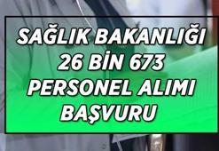 Sağlık Bakanlığı 26 bin 673 personel alımı! Sağlık Bakanlığı 26 bin 673 personel alımı başvuruları başladı mı, ne zaman alınacak?