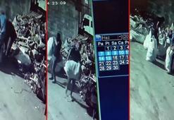 Maskeyle girdiler, 250 bin TL'lik bakır çaldılar! O anlar saniye saniye kamerada