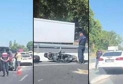 Hemşire çift, ağır yaralanan motosiklet sürücüsü için zamanla yarıştı! Hayatını kaybetti