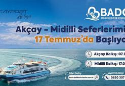 Akçay-Midilli deniz otobüsü seferleri başlıyor! Tarih belli oldu, bilet fiyatları açıklandı