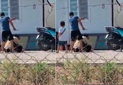 Çocuklarının gözü önünde karısına bıçakla saldırdı!