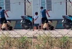 Çocuklarının gözü önünde karısına bıçakla saldırdı!