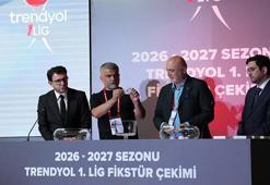 1. Lig'de 2026-27 sezonu öncesi fikstür çekildi!