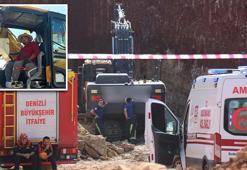 Denizli'de inşaat kazısında facia! İş makinesinden indi, tonlarca toprağın altında kaldı