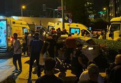 Ümraniye’de hafriyat kamyonu ile otomobil çarpıştı: 1'i ağır 4 yaralı