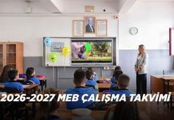 2026-2027 MEB ÇALIŞMA TAKVİMİ | Okullar ne zaman açılacak, ara tatiller ve 15 tatil ne zaman?