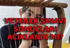 YETENEK SINAVI SONUÇLARI | MEB Güzel Sanatlar Lisesi yetenek sınavı sonuçları sorgulama ekranı açıldı mı?