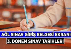 MEB GİRİŞ EKRANI 🔔 AÖL sınav giriş belgesi nasıl alınır? 2026/3. Dönem Açık lise sınavları ne zaman?