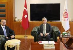 Bakan Bolat ve TCMB Başkanı Karahan bir araya geldi! Son ekonomik gelişmeler masada