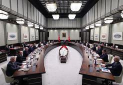 Kabine, Cumhurbaşkanı Erdoğan başkanlığında toplandı