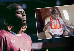 Galatasaray'ın yeni transferi Lesley Ugochukwu İstanbul'a geldi! 'Çok büyük bir takıma geldim'