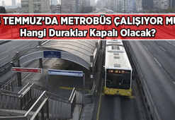 1 GÜNLÜK METROBÜS GÜZERGAHI DEĞİŞTİ! 🚌 15 Temmuz'da Metrobüs çalışıyor mu, hangi duraklardan geçiyor, hangi duraklar kapalı? 15 Temmuz'da Metrobüsler köprüyü kullanacak mı?
