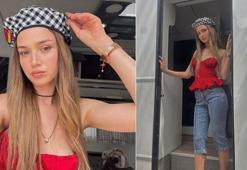 Daha 17'nin Leyla'sından gün batımı pozları! Rol arkadaşı kayıtsız kalamadı