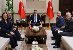 Cumhurbaşkanı Yardımcısı Yılmaz, Dünya Bankası Türkiye Ülke Direktörü Carret'i kabul etti