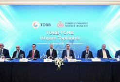 TOBB Başkanı Hisarcıklıoğlu ve TCMB Başkanı Karahan bir araya geldi