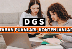 DİKEY GEÇİŞ SINAVI DGS İLE SON YERLEŞENLERİN TABAN PUANLARI VE KONTENJANLAR TAM LİSTE! DGS ile Üniversitelerin Puan Türüne (EA, SAY, SÖZ) Göre Taban Puanları, Kontenjan, En Küçük ve En Büyük Puanları Kaç?