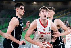 U20 Basketbol Milli Takımı, Slovenya'ya kaybetti