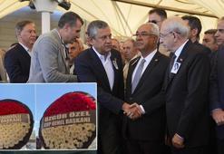 İki çelenk, tek ünvan! Olcay Baykal'ın cenazesinde Özel ile Kılıçdaroğlu yan yana geldi