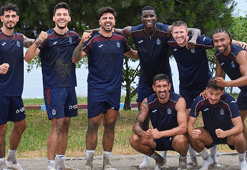 Trabzonspor'dan kumda antrenman!