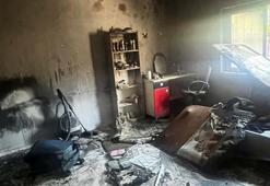 Benzin dolu şişeyle evi kundakladı; anne ve 2 kızı banyoya sığınarak kurtuldu