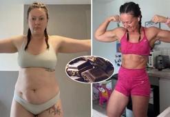 Artık çok fit ama her gün çikolata yiyor! 102 kilodan 73'e düşüren diyet: 'Karın kası yaptım'