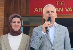Vali Mehmet Vali Çiçekli, Ardahan'a veda etti