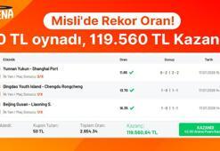 Misli'de Rekor Oran! 50 TL oynadı, 119.560 TL Kazandı!