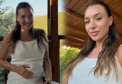 Survivor Sude Burcu anne olmak için gün sayıyor! Karnı iyice belirginleşti