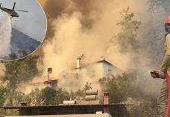 Fethiye'deki orman yangını ikinci gününde kontrol altına alındı