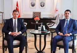 Bakan Kurum, İzmir Büyükşehir Belediye Başkanı Tugay’ı kabul etti