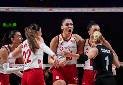 Milletler Ligi'nde Filenin Sultanları, Çin karşısına final bileti için çıkacak!