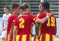 Göztepe, Slovenya'da oynadığı dört maçını da kazandı