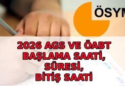 AGS 2026 SINAV BAŞLANGIÇ SAATİ | Akademi Giriş Sınavı (AGS) sınavı saat kaçta başlayacak? ÖABT sınav başlangıç ve bitiş saati...