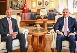 Bakan Ersoy, ABD'nin Ankara Büyükelçisi Barrack'ı kabul etti