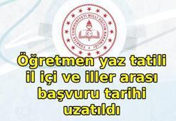 ÖĞRETMEN YAZ TATİLİ İL İÇİ VE İL DIŞI ATAMA 💥 Süre uzatıldı! İl içi ve iller arası mazerete bağlı yer değiştirme başvuruları ne zaman bitiyor?