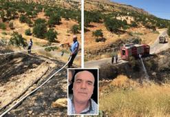 Gaziantep'te korkunç son! Fıstık tarlasındaki yangına müdahale ederken canından oldu