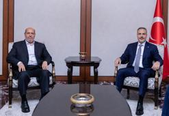 Dışişleri Bakanı Hakan Fidan, Hamas Siyasi Büro Başkanı Hayye'yi kabul etti