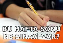 HAFTA SONU SINAV VAR MI? Bugün ne sınavı var 1-2 Ağustos 2026 sınav takvimi