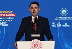 Bakan Kurum Kahramanmaraş'ta tamamlanan projelerin açılışında konuştu