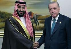 Cumhurbaşkanı Erdoğan, Suudi Arabistan Veliaht Prensi Muhammed Bin Selman ile görüştü