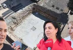 İstanbul'da temel kazısında ortaya çıkan kapı mahallede korku yarattı