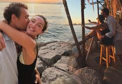 Aşk tam gaz devam ediyor! Birce Akalay ve Hakan Kurtaş çiftinden romantik tatil