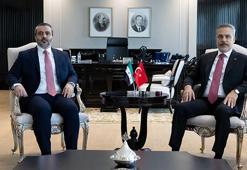 Dışişleri Bakanı Hakan Fidan, Suriyeli mevkidaşı Şeybani ile bir araya geldi