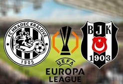 Hradec Kralove-Beşiktaş UEFA Avrupa Ligi 3. ön eleme turu ilk maçı kaç kaç bitti?