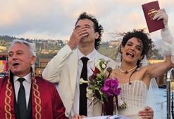 Hare Sürel evlendi! İşte nikahtan ilk kareler