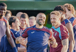 Mohamed Salah, Trabzonspor ile ilk antrenmanına çıktı!