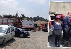 Adana'da içme suyu projesi çalışması sırasında göçük! 1 ölü, 1 yaralı