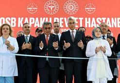 Bakan Memişoğlu ile Bakan Kacır, Tekirdağ'da hastane açılışına katıldı